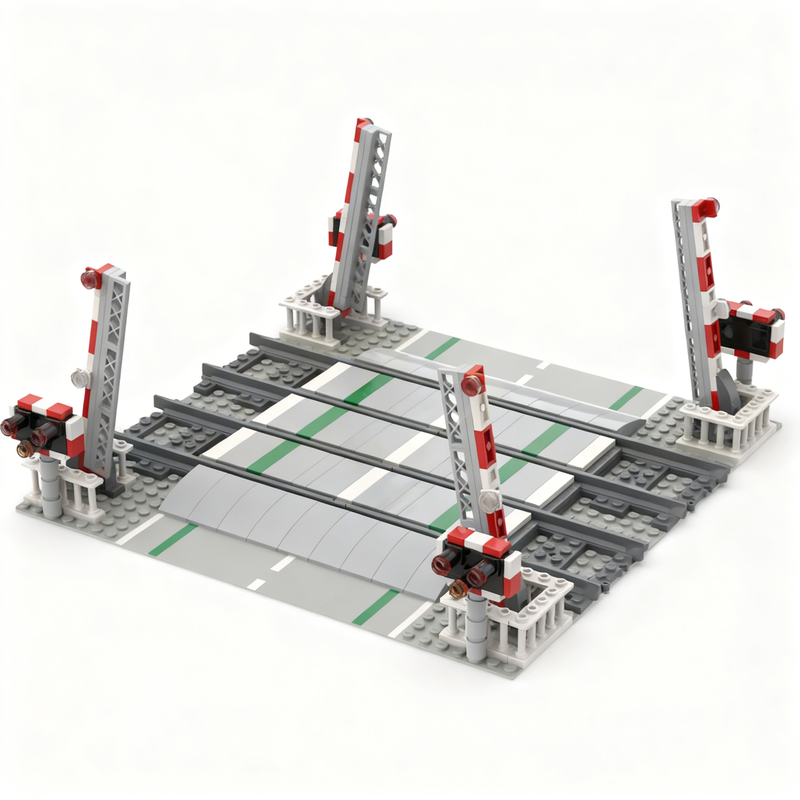 Kids Education Uk - 372pcs MOC UK Double Track Full