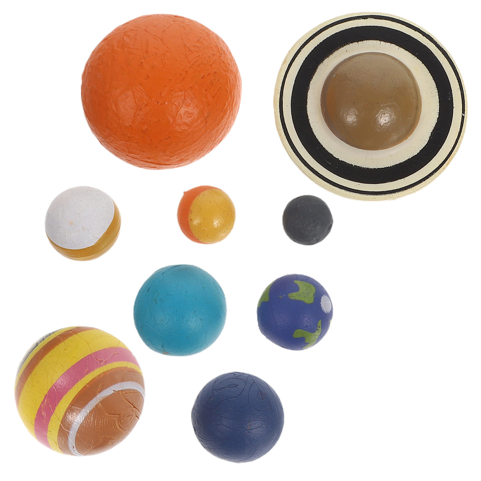 Kids Education System - 9Pcs Outer Space Planet Simulation Science