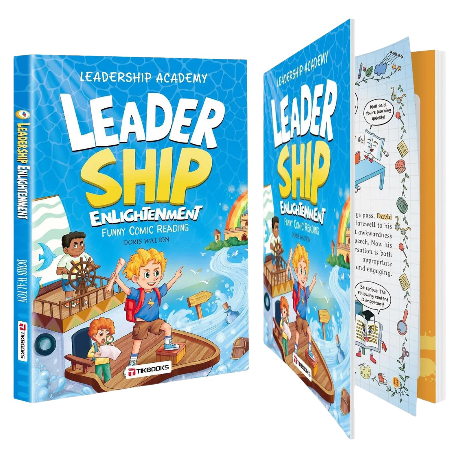 Kids Education Book - Leadership Comic Workbook,Educational Comics for Cultivates