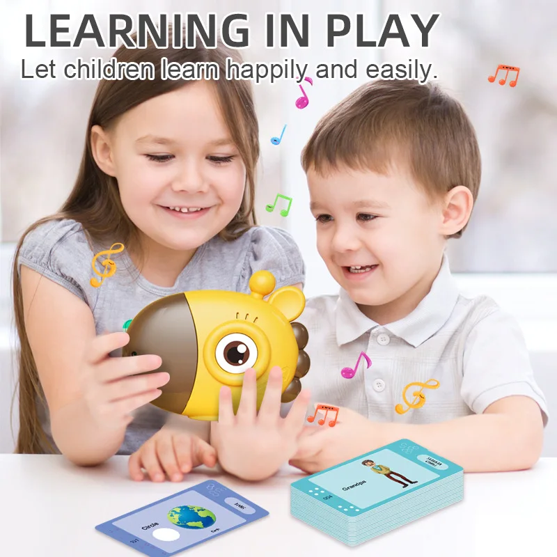 Giraffe Flash Card Reader Sigh - مراجعة Kids Educational Games Learn English وسعره