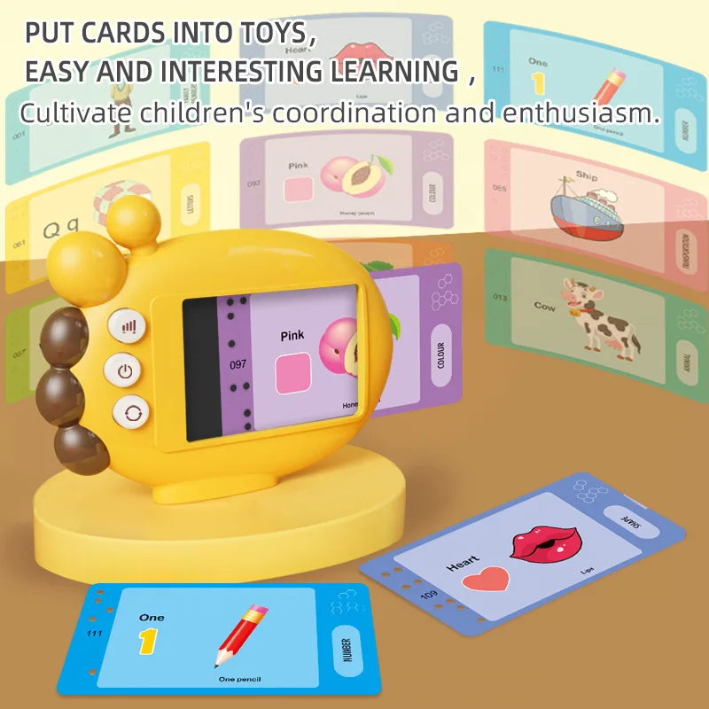 Giraffe Flash Card Reader Sigh - مراجعة Kids Educational Games Learn English وسعره