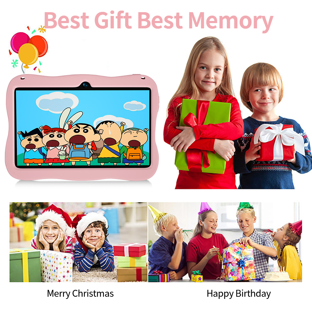 7.0 Inch Tablet PC Quad Core 4 - مراجعة Kids Educational Games Learn English وسعره