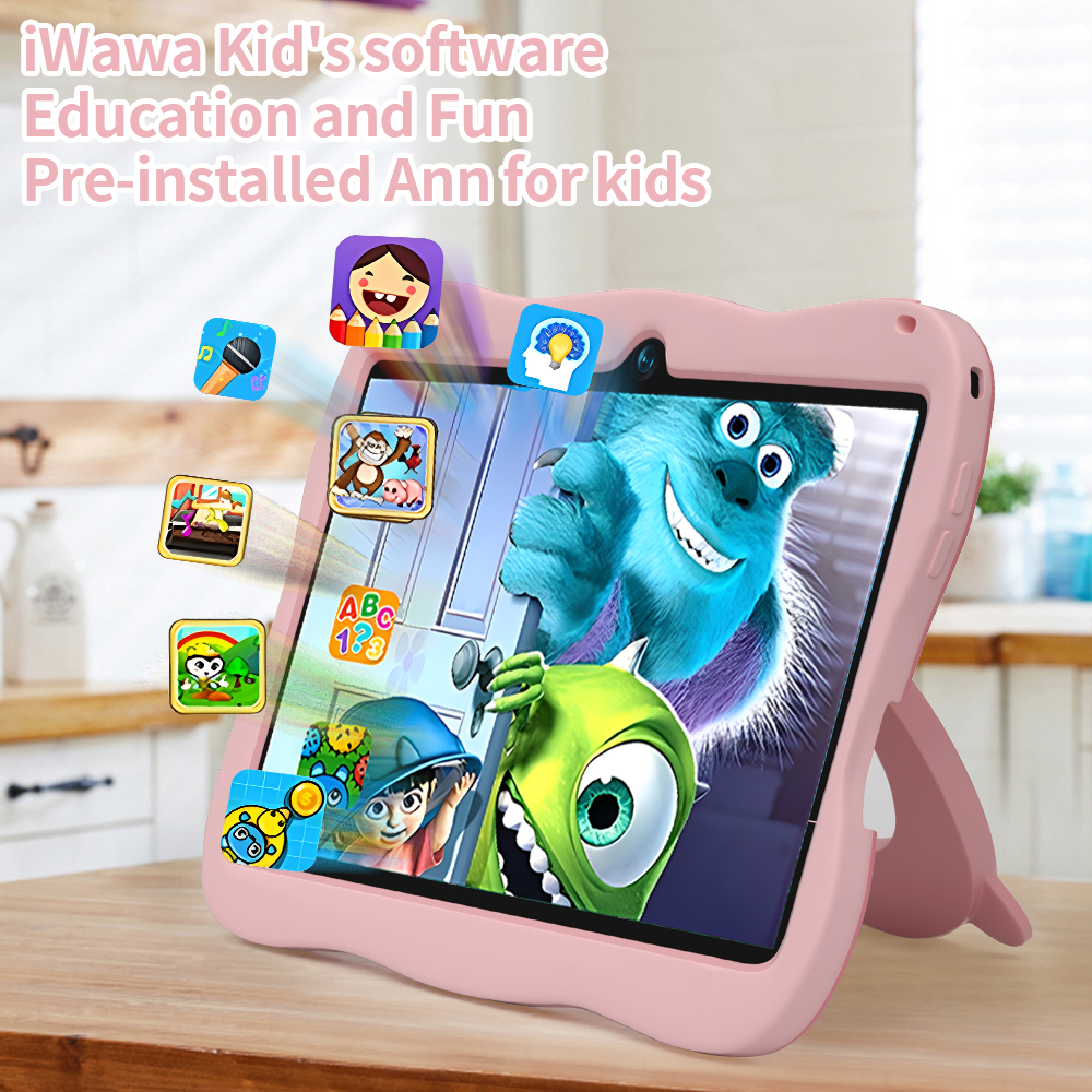 7.0 Inch Tablet PC Quad Core 4 - مراجعة Kids Educational Games Learn English وسعره