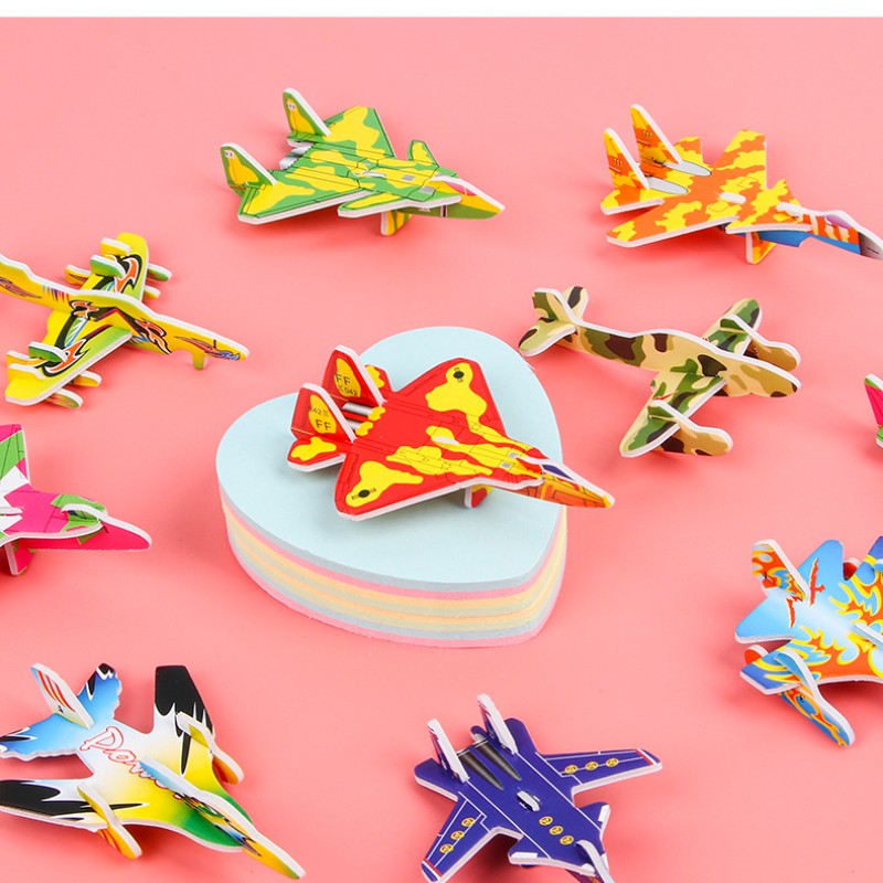 10pcs Creative Cute Paper Plan - مراجعة Educational Cartoon For Kids وسعره