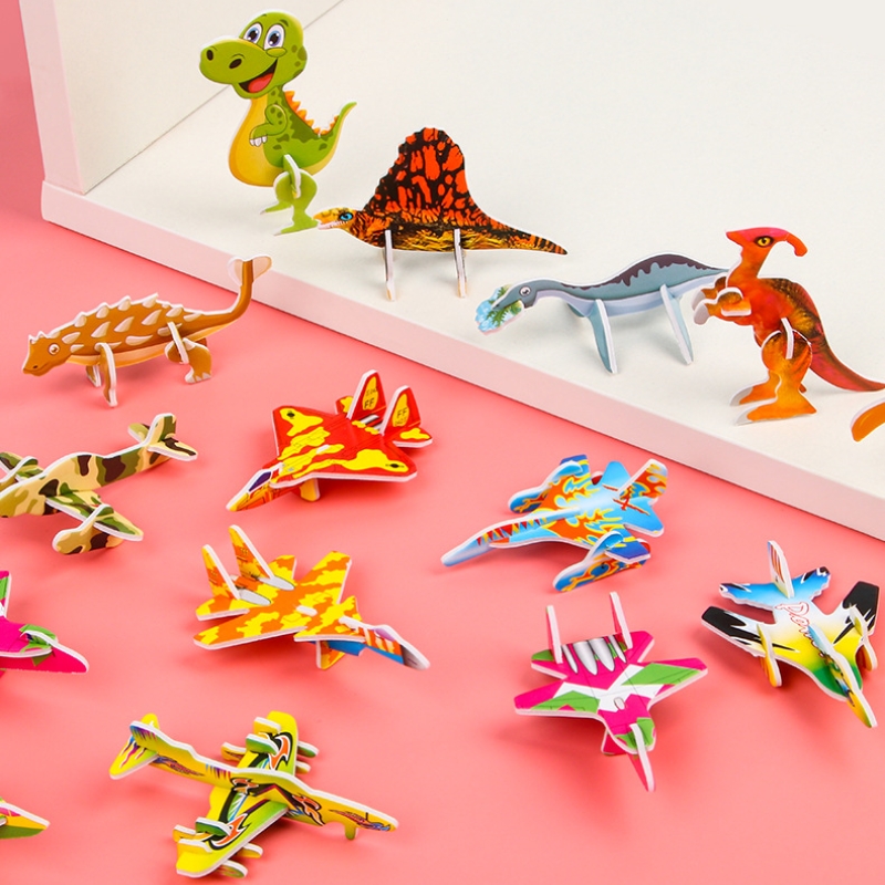 10pcs Creative Cute Paper Plan - مراجعة Educational Cartoon For Kids وسعره
