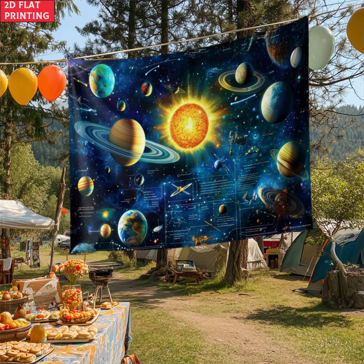 unframed Solar system planet t - مراجعة Kids Education System وسعره