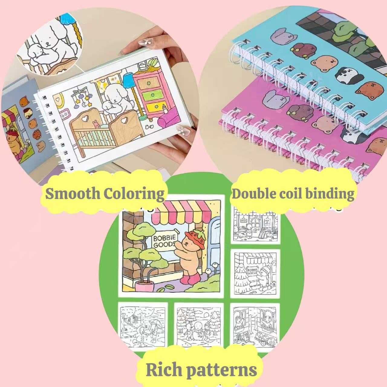 1PCS Thick Hardcover Spiral An - مراجعة Kids Education Book وسعره
