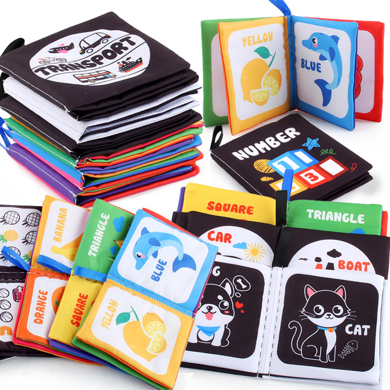 Baby Cloth Book for Newborns 0 - مراجعة Kids Education Book وسعره