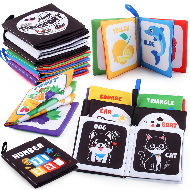 Baby Cloth Book for Newborns 0 - مراجعة Kids Education Book وسعره