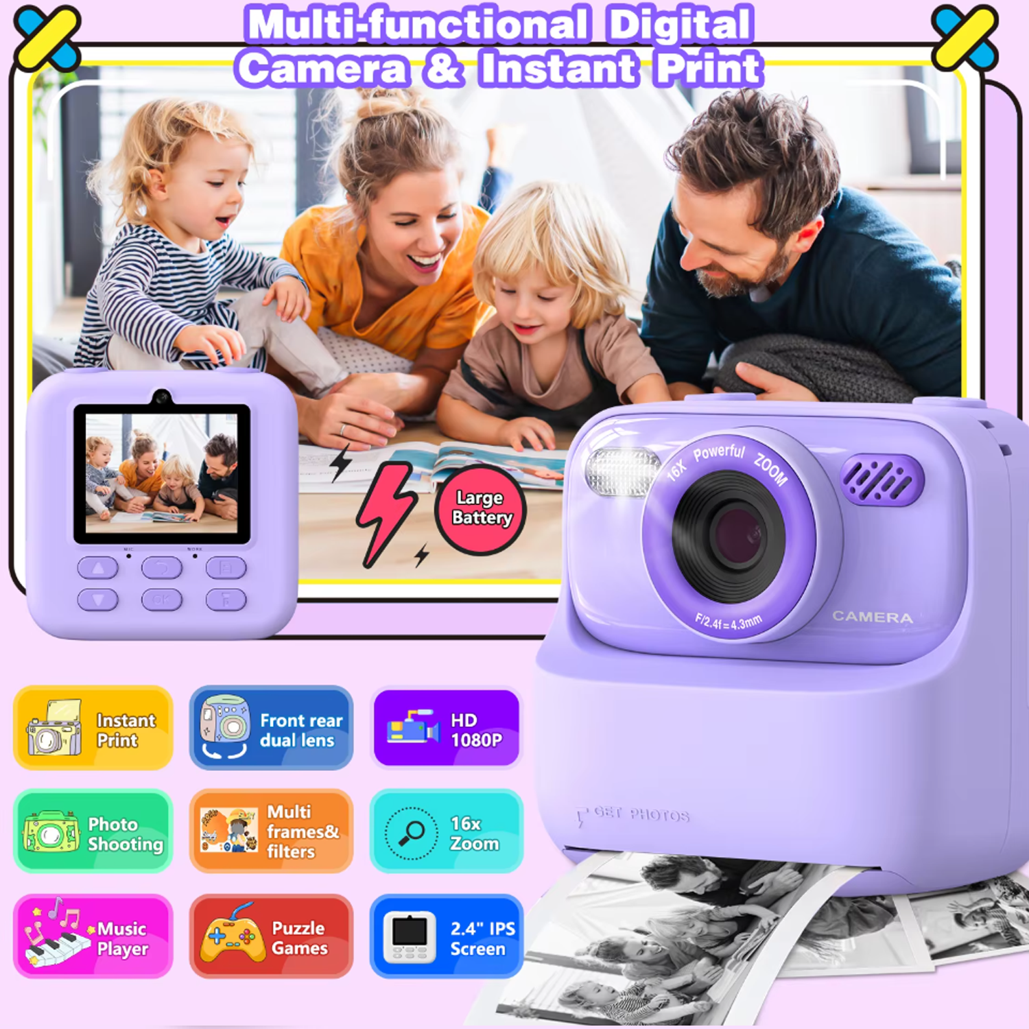 Children Digital Camera Photog - مراجعة Best Kids Education Videos وسعره