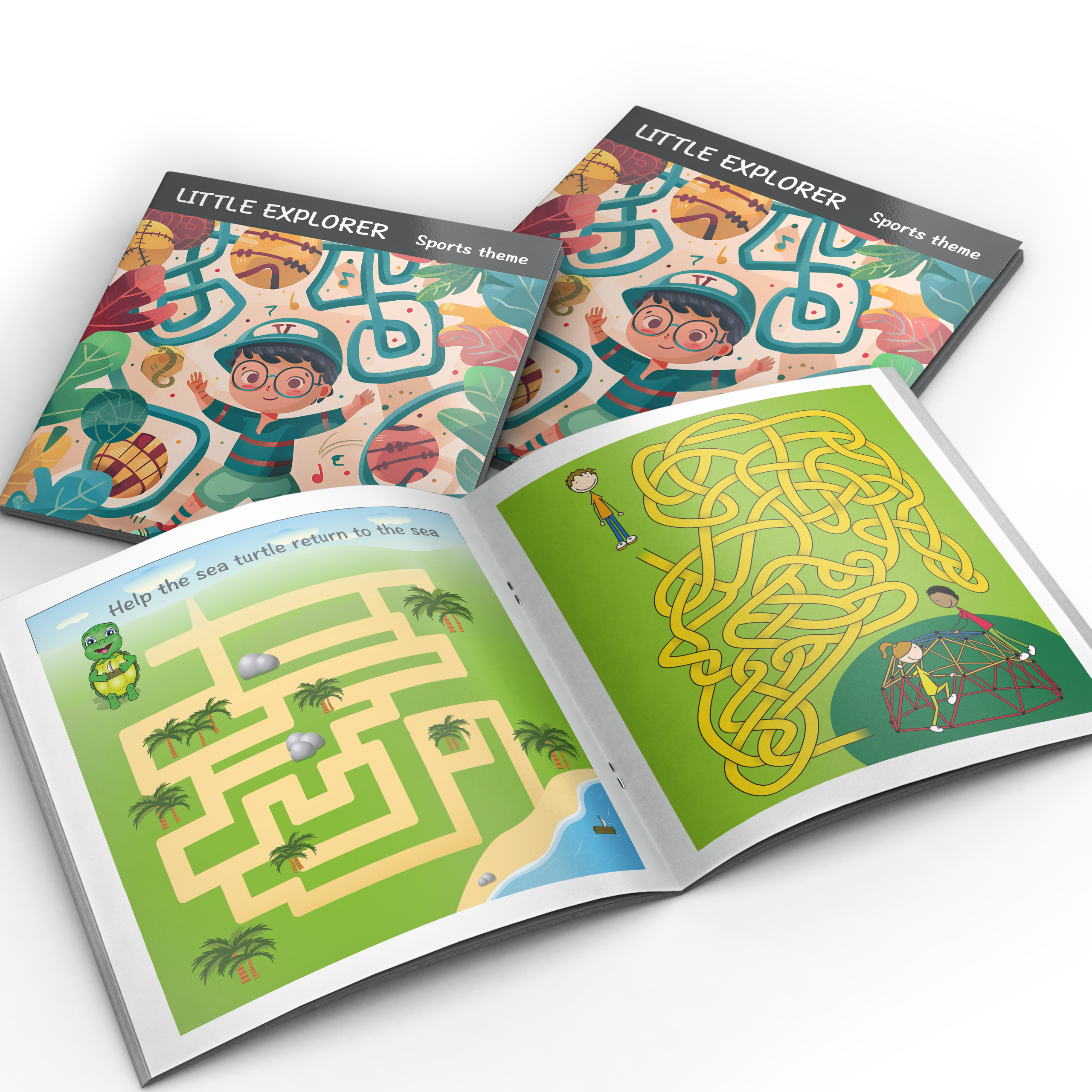 Interactive Maze Puzzle Book f - مراجعة Kids Education Book وسعره