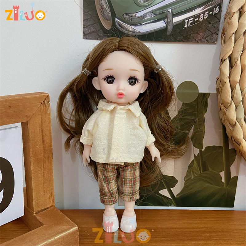 1/8 BJD Doll 16cm Dolls Muneca - مراجعة Educational Cartoon For Kids وسعره