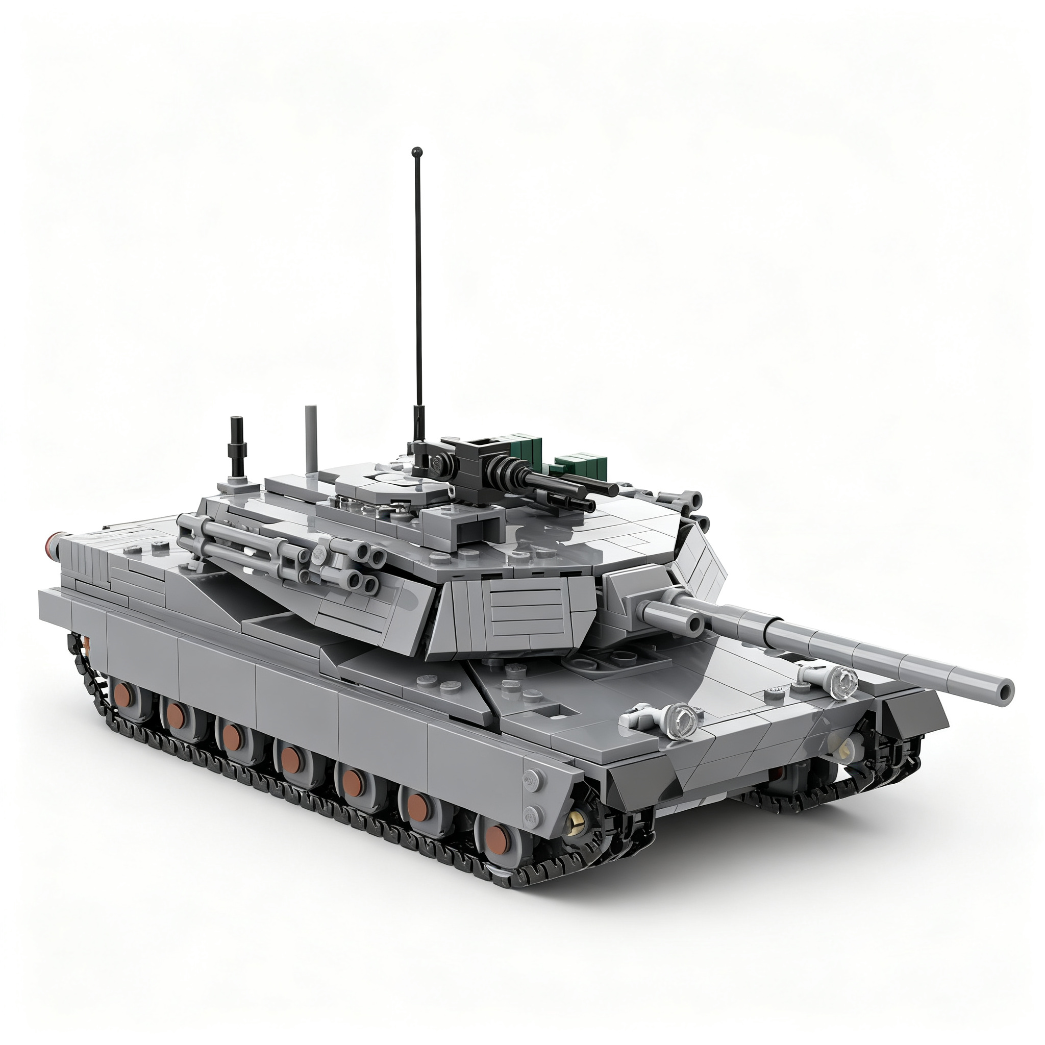 1083pcs MOC System M1 Abrams 1 - مراجعة Kids Education System وسعره
