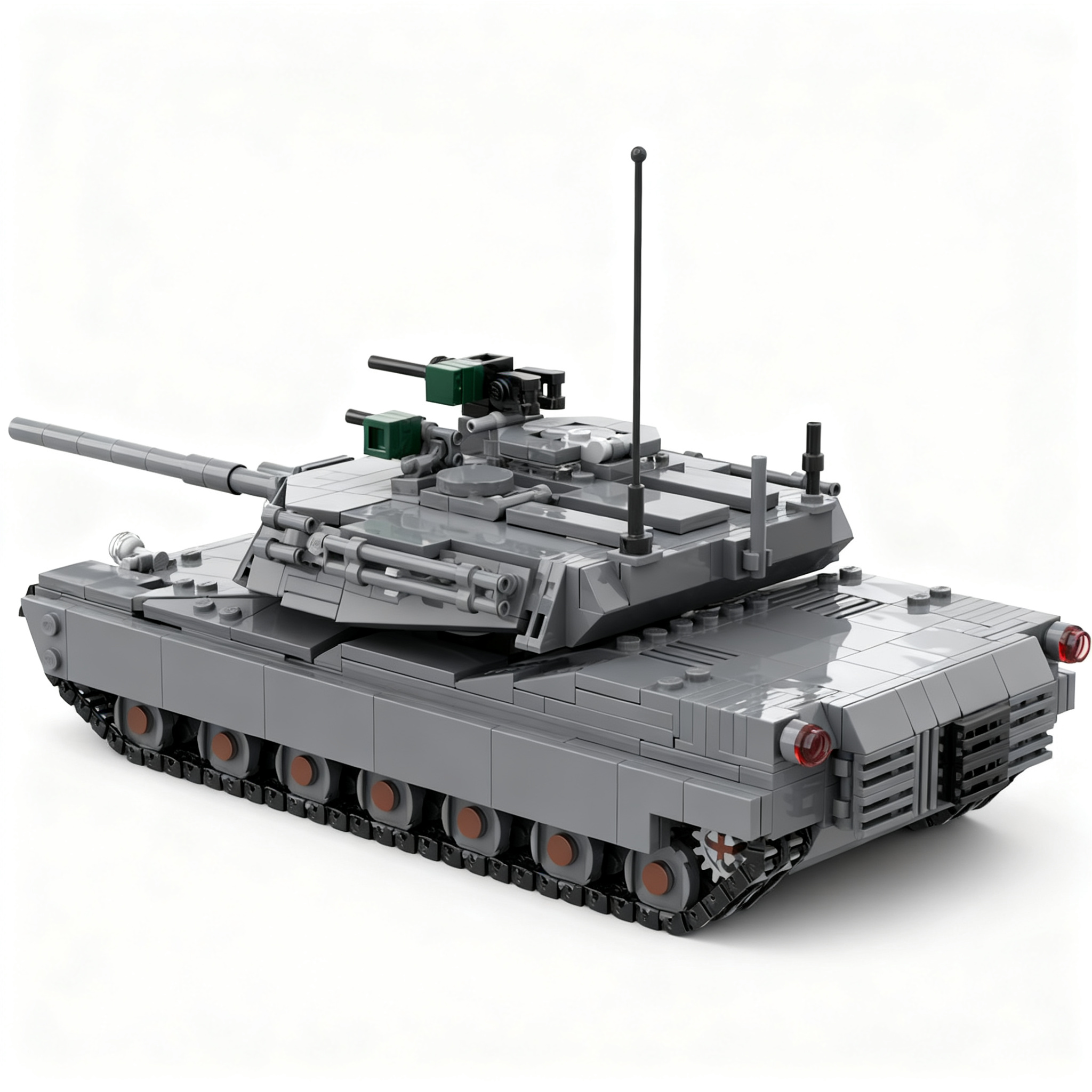1083pcs MOC System M1 Abrams 1 - مراجعة Kids Education System وسعره