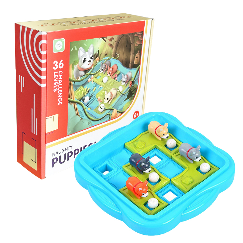 Board Game Naughty Puppies Chi - مراجعة Educational Cartoon For Kids وسعره