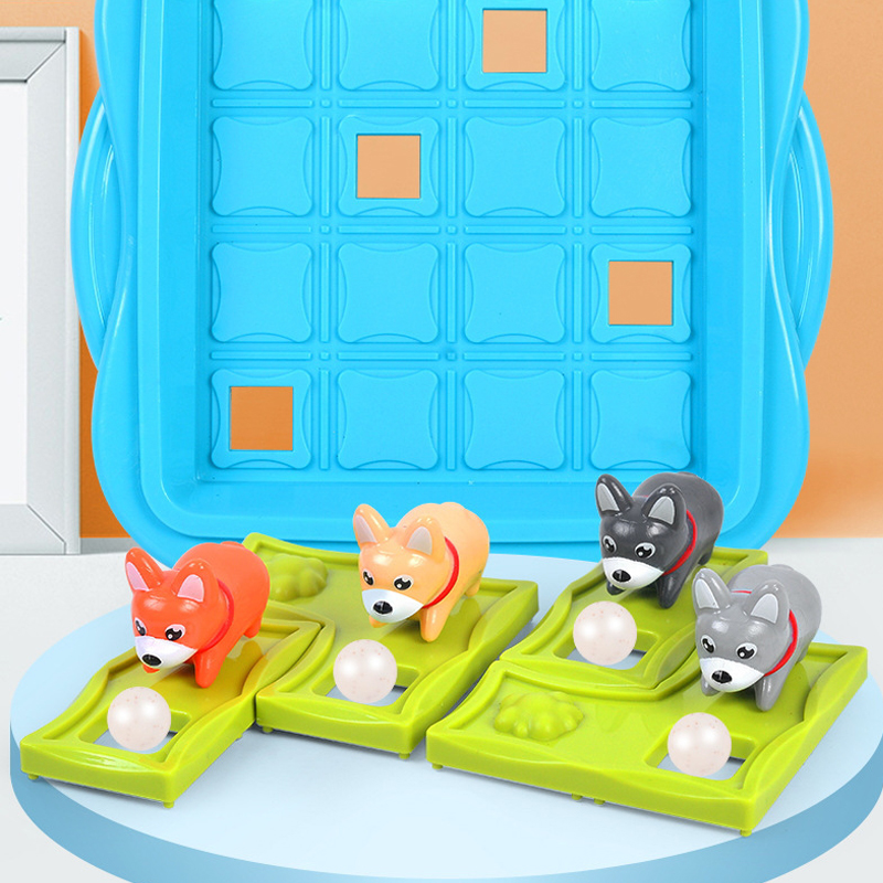 Board Game Naughty Puppies Chi - مراجعة Educational Cartoon For Kids وسعره