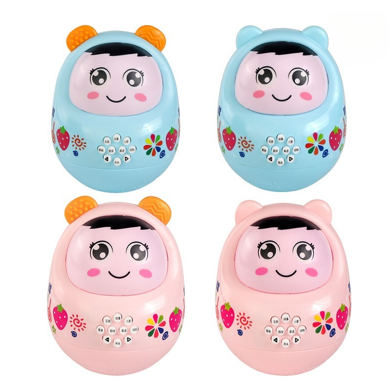 Kids Light Blue Roly Poly Tumb - مراجعة Kids Education Rhymes وسعره