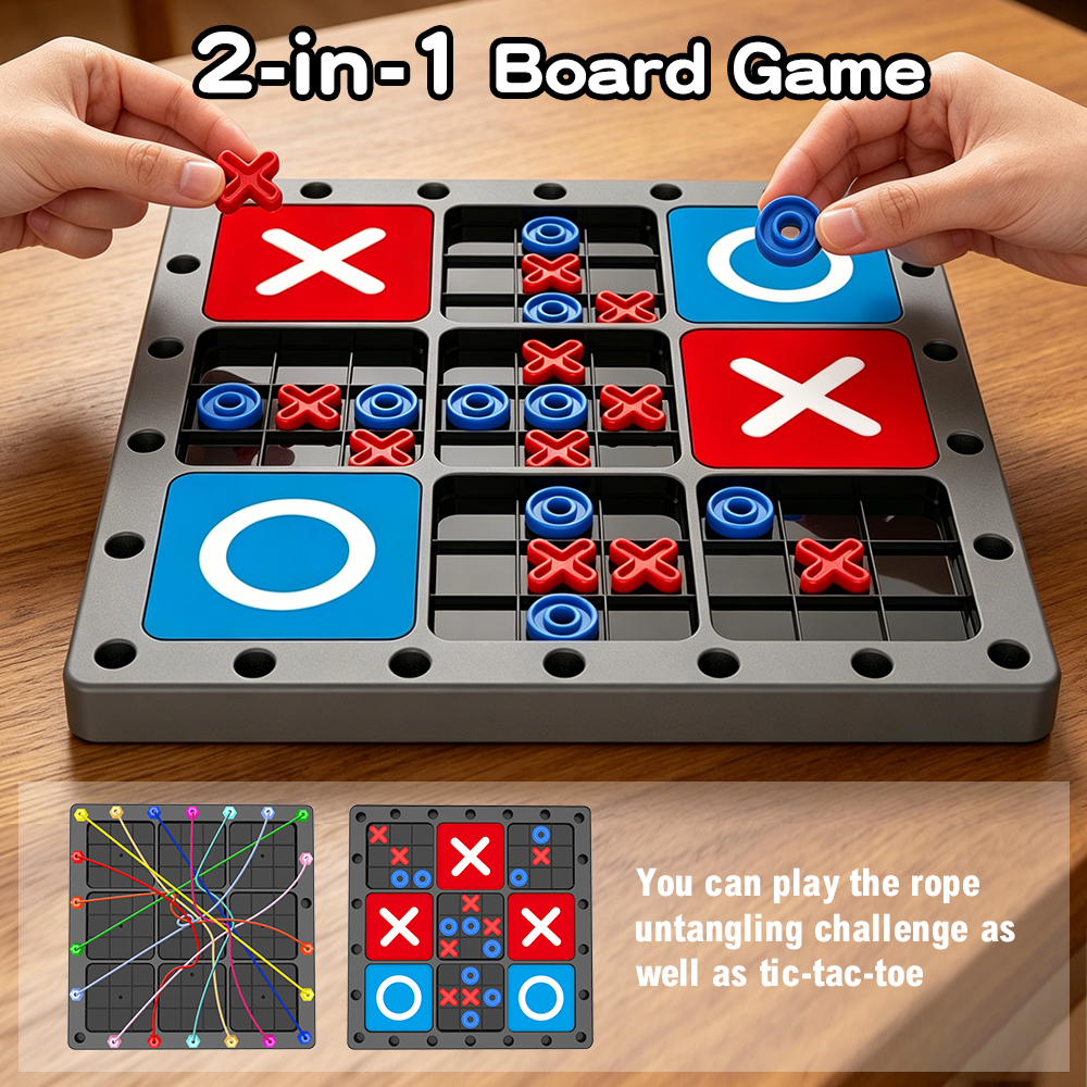 Children 2-in-1 Rope Untanglin - مراجعة Kids Educational Game 2 وسعره