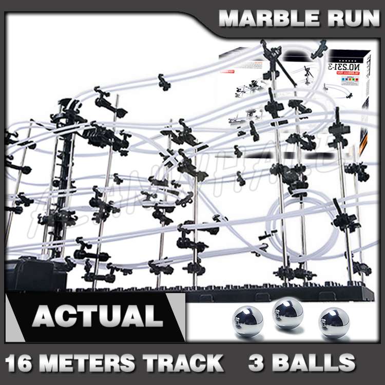 1600cm Rail Level 3 Marble Run - مراجعة Kinetic Kids Education وسعره