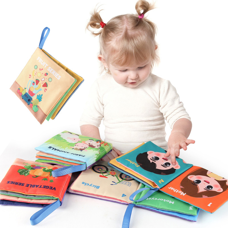 [J] Cloth Book For Early Educa - مراجعة Kids Education Book وسعره