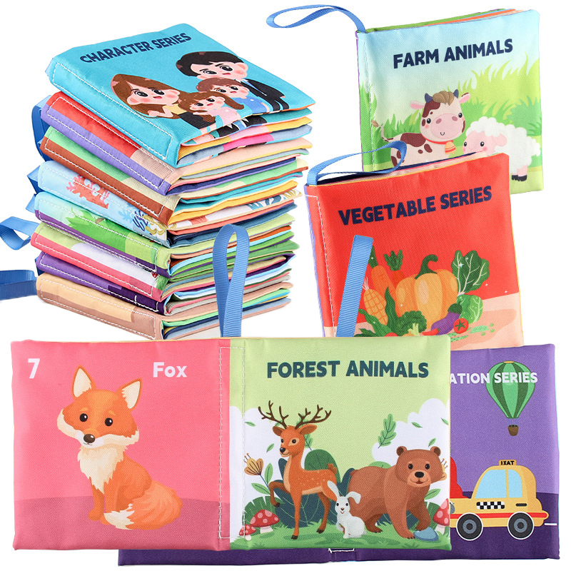 [J] Cloth Book For Early Educa - مراجعة Kids Education Book وسعره