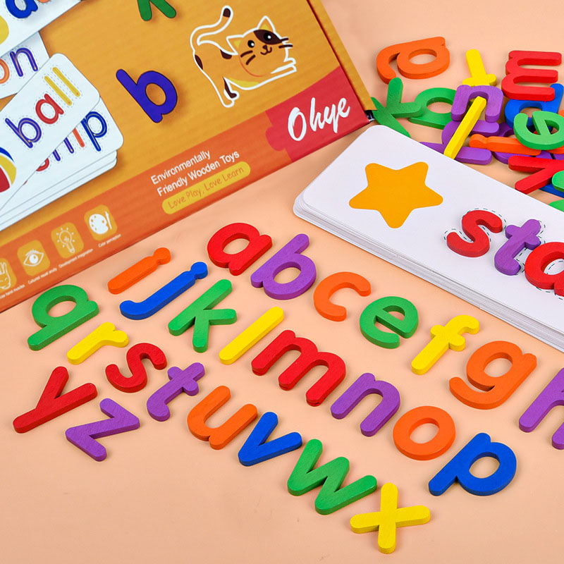 52pcs English Alphabet Spellin - مراجعة Kids Educational Games Learn English وسعره