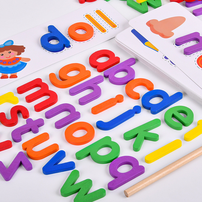 52pcs English Alphabet Spellin - مراجعة Kids Educational Games Learn English وسعره