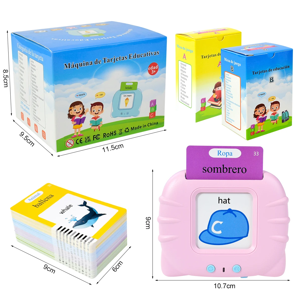 Electronic Spanish Cognitive C - مراجعة Kids Educational Games Learn English وسعره