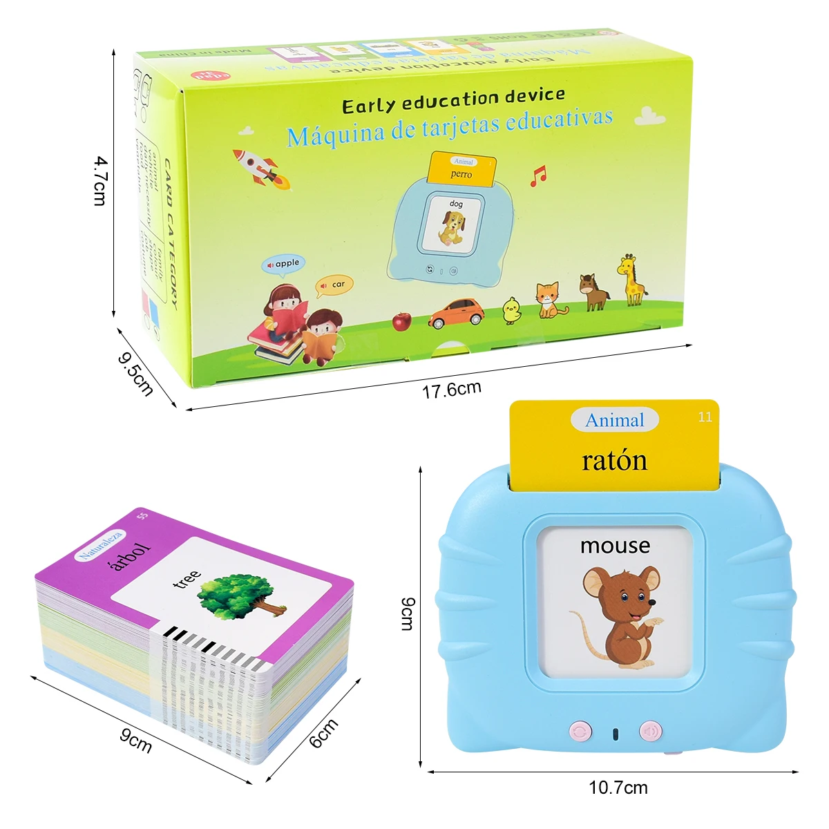 Electronic Spanish Cognitive C - مراجعة Kids Educational Games Learn English وسعره
