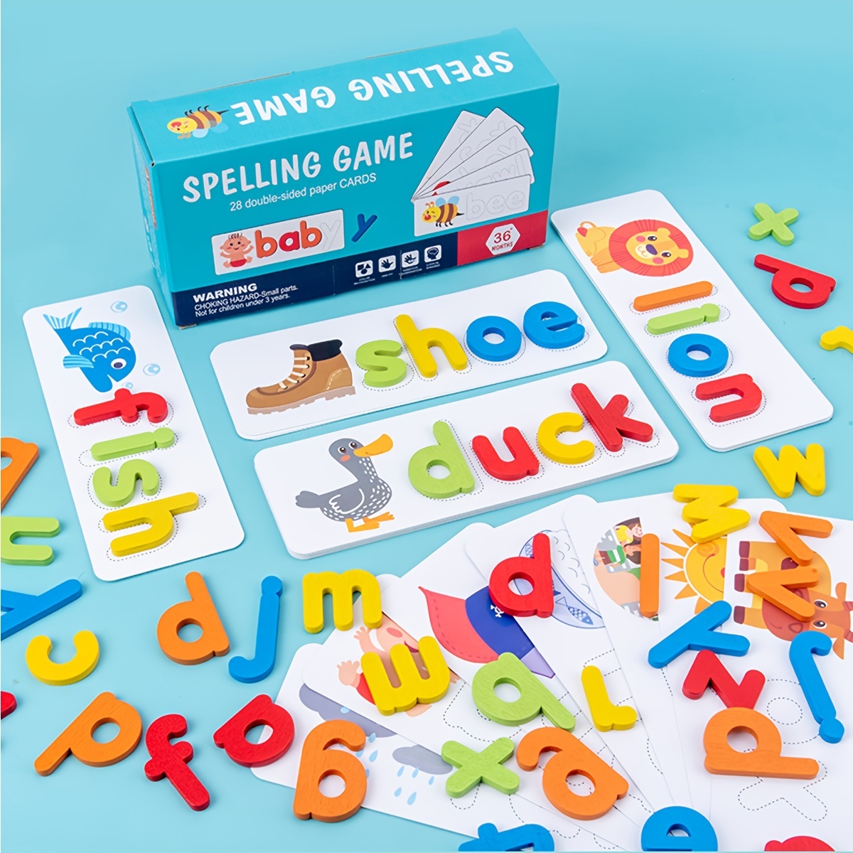 Montessori Alphabet Spelling W - مراجعة Kids Educational Games Learn English وسعره