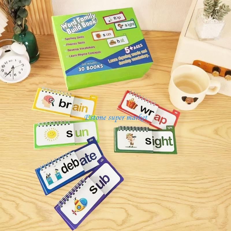 090B Rhyming Vocabulary Flash  - مراجعة Kids Education Rhymes وسعره