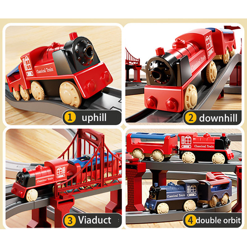 44Pcs/set Electric Train Track - مراجعة Kids Educational Resources وسعره