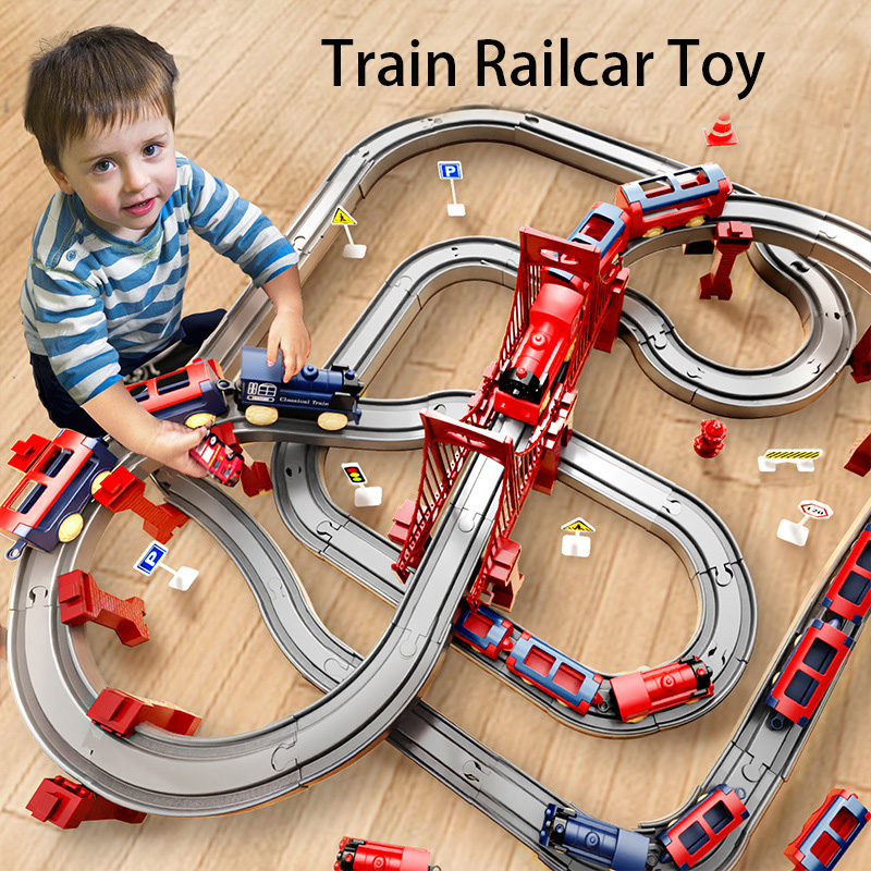 44Pcs/set Electric Train Track - مراجعة Kids Educational Resources وسعره
