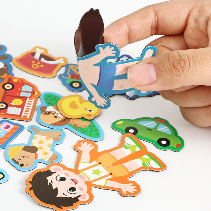 Montessori Boys Girls Dress Up - مراجعة Human Body Puzzle وسعره