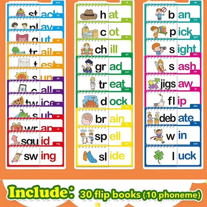 30 Read and Rhyme Flip Books V - مراجعة Kids Education Rhymes وسعره