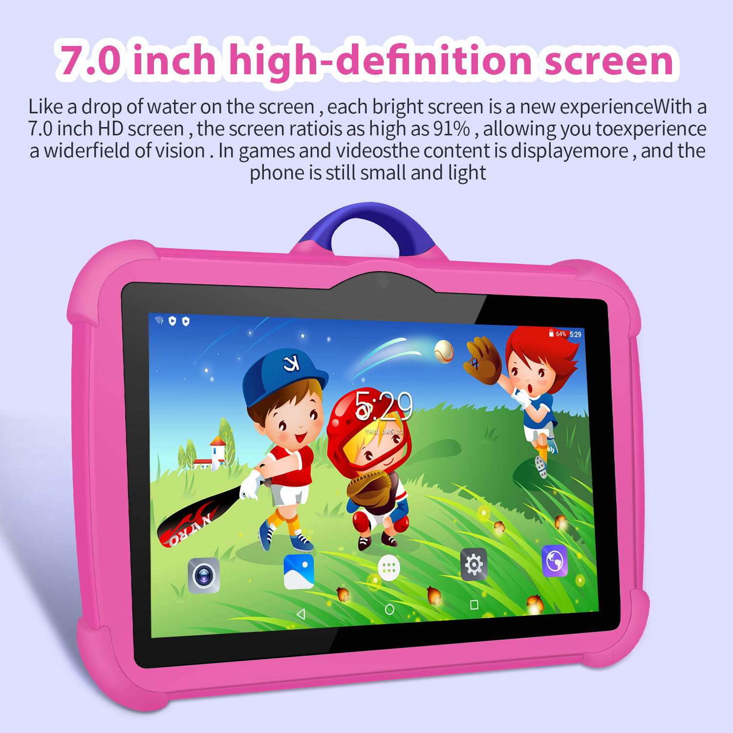New Cartoon Pattern Kids Table - مراجعة Kids Educational Games Learn English وسعره
