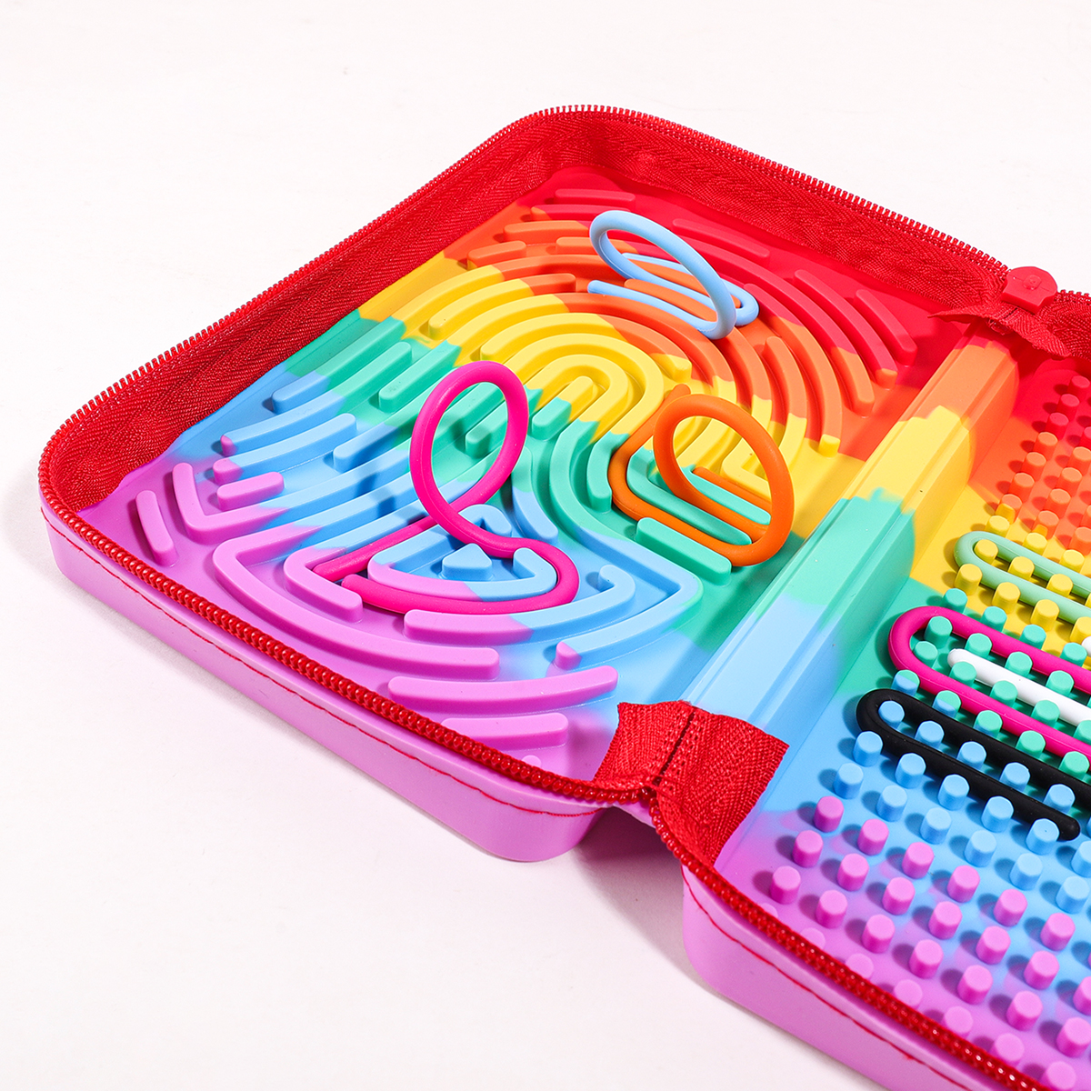 Silicone Rainbow Desk Statione - مراجعة Kids Educational Resources وسعره