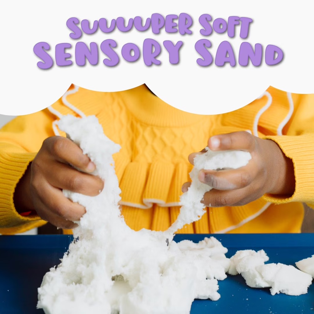 Premium Kinetic Sand 4 Pack fo - مراجعة Kinetic Kids Education وسعره