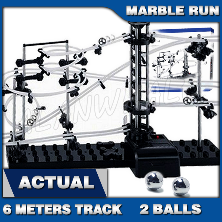 650cm Rail Level 1 Marble Run  - مراجعة Kinetic Kids Education وسعره