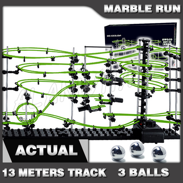1350cm Rail Level 3 Marble Run - مراجعة Kinetic Kids Education وسعره