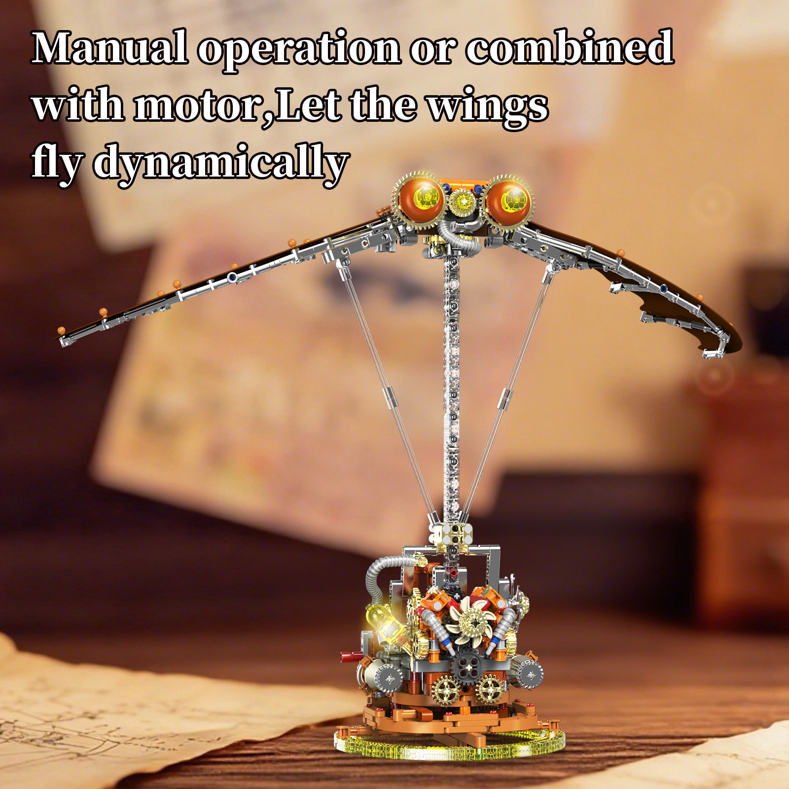 DIY Ornithopter Building Block - مراجعة Kinetic Kids Education وسعره