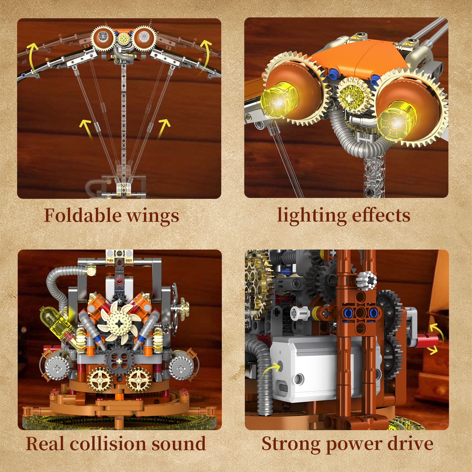 DIY Ornithopter Building Block - مراجعة Kinetic Kids Education وسعره