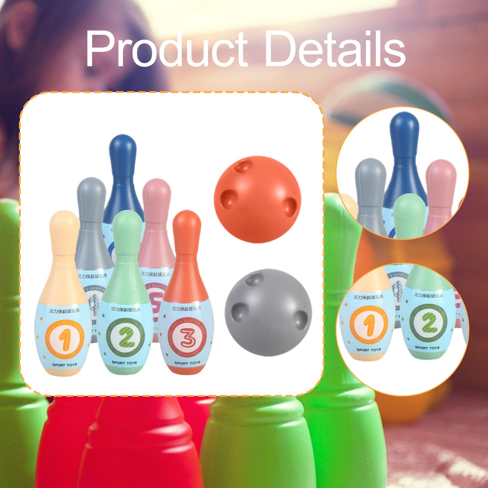 Family Bowling Game with 6 Pin - مراجعة Kids Educational Game 2 وسعره