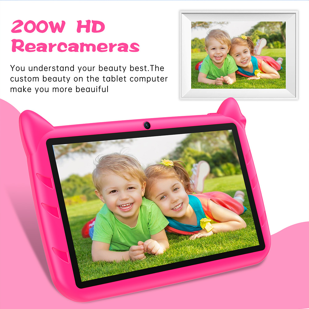 New 5G WiFi Kids Tablet 7 Inch - مراجعة Kids Educational Games Learn English وسعره