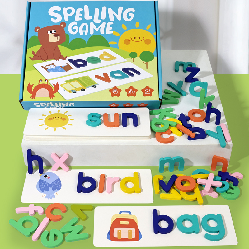 Montessori Wooden Alphabet Puz - مراجعة Kids Educational Games Learn English وسعره