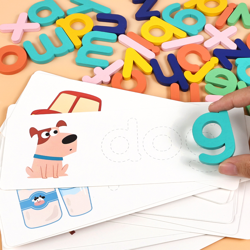 Montessori Wooden Alphabet Puz - مراجعة Kids Educational Games Learn English وسعره