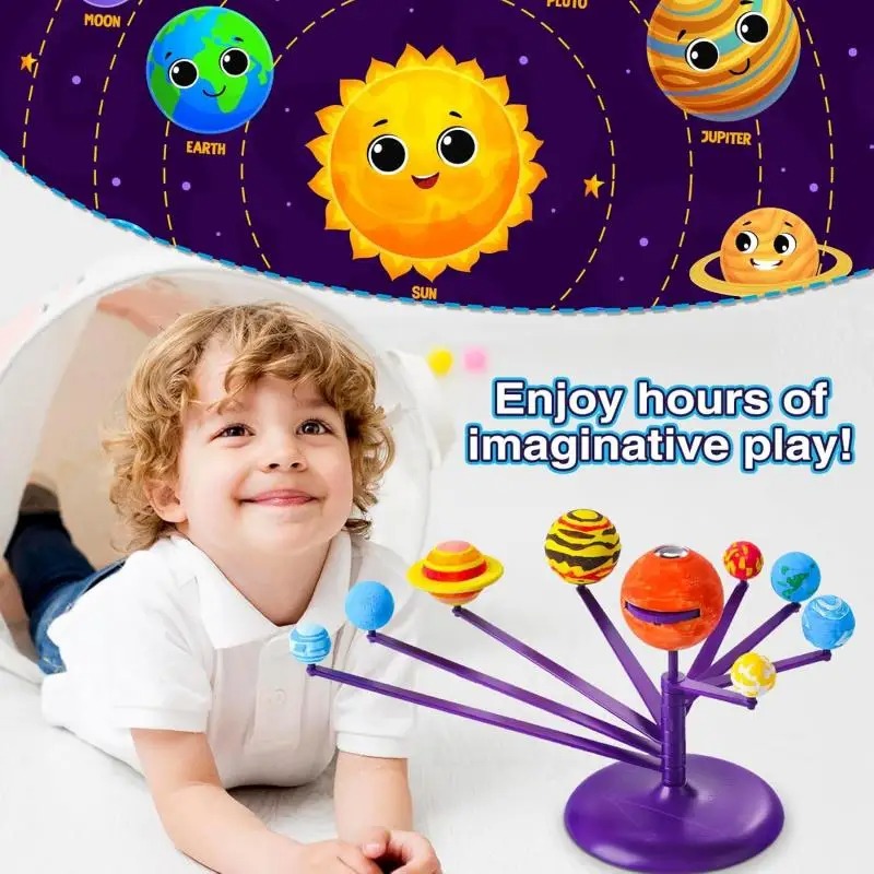 Solar System Model STEM 3D Ass - مراجعة Kids Education System وسعره