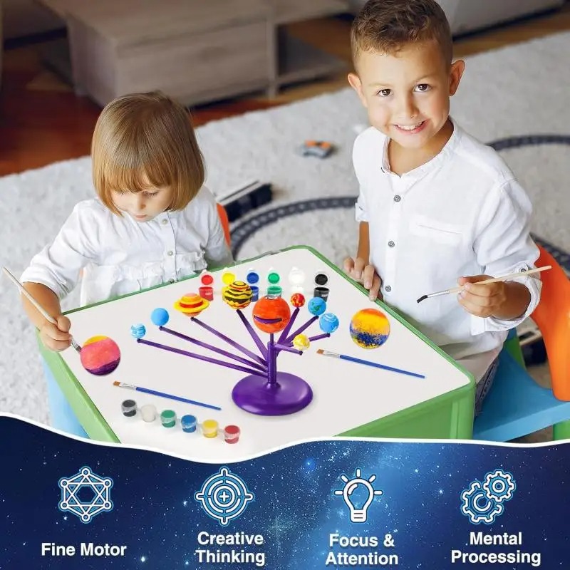 Solar System Model STEM 3D Ass - مراجعة Kids Education System وسعره