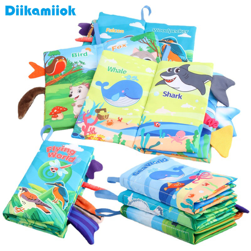 New Baby Cloth Books Visual an - مراجعة Kids Education Book وسعره