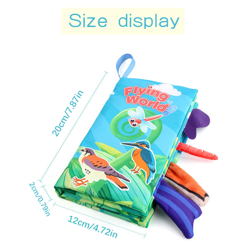 New Baby Cloth Books Visual an - مراجعة Kids Education Book وسعره